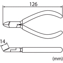 Load image into Gallery viewer, Cutting pliers  J125MN  LOBSTER
