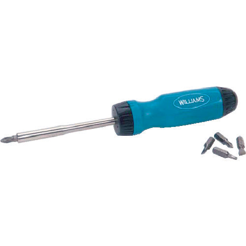 Magnetic Racheting Screwdriver  JHWWRS-1  WILLIAMS