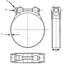 Load image into Gallery viewer, SUPERCLAMPS 316 Stainless Steel  JSC019SS316  Jubilee
