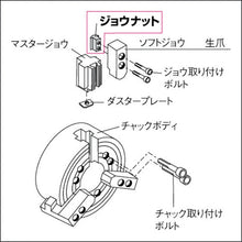 Load image into Gallery viewer, Jaw Nut  JT-M-M10  TRUSCO
