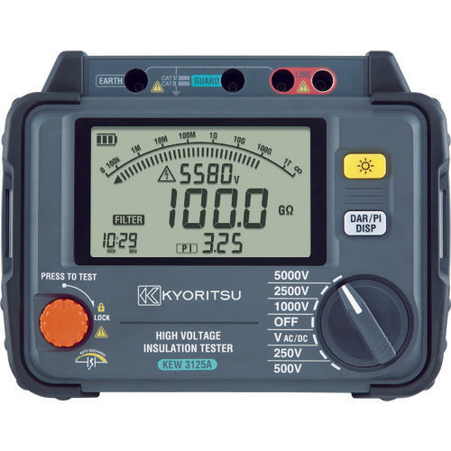 High Voltage Insulation Tester  KEW3125A  KYORITSU