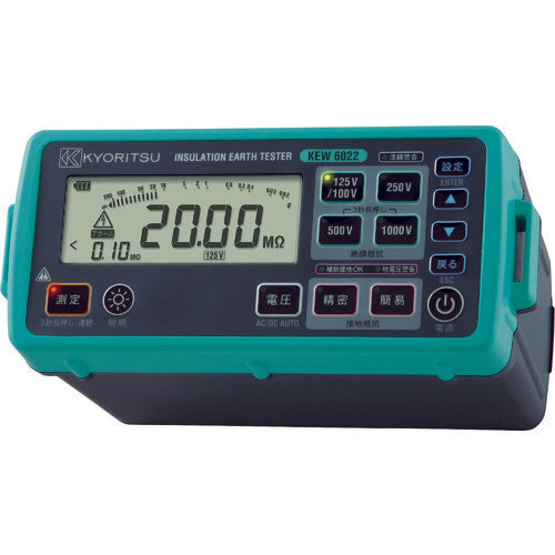 Digital Insulation Resistance Tester  KEW6022  KYORITSU