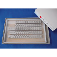 Load image into Gallery viewer, Rubber Type for Flat Stamp  KJ-YC-10  TECHNOMARK
