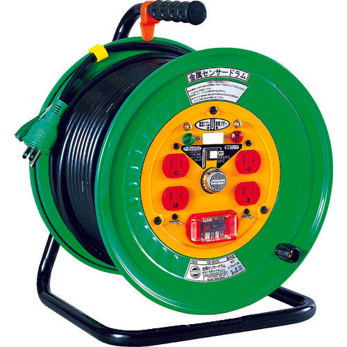 Metal Sensor Cord-Reel(100V Earth Leakage Breaker)  KS-EK34  NICHIDO