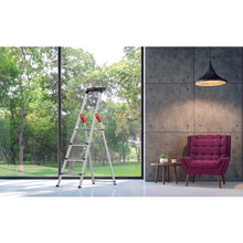 Load image into Gallery viewer, Aluminum Step-Ladder  L80-5  HASEGAWA
