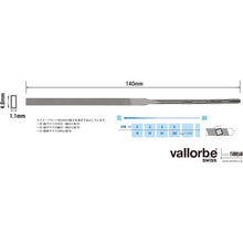 Load image into Gallery viewer, Precision Needle Files  LA2401-140-4  vallorbe

