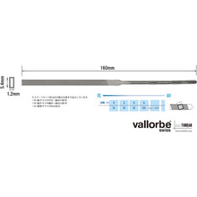 Load image into Gallery viewer, Precision Needle Files  LA2401-160-0  vallorbe
