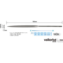 Load image into Gallery viewer, Precision Needle Files  LA2402-160-4  vallorbe
