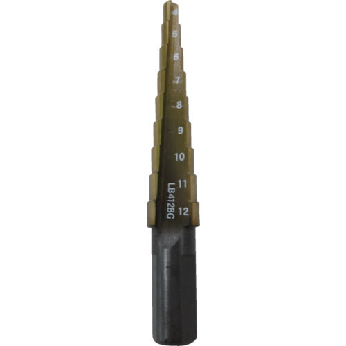 Step Drill Bit Stage Drill  LB412BG  LOBSTER