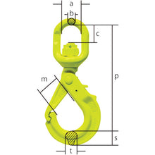 Load image into Gallery viewer, Swivel Hook  LBK-8-10  MARTEC
