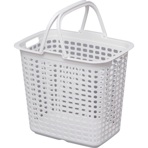 Laundry Basket  LB-L-PWH  IRIS