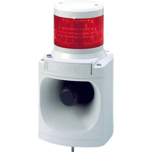 Audible Alarm Device with LED Light  LKEH-102FA-R 54003  PATLITE
