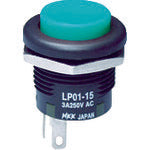 Pushbutton Switch  LP01-15CCKNS1M  NKK SWITCHES