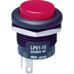 Pushbutton Switch  LP01-15CCKNS1R  NKK SWITCHES