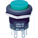 Pushbutton Switch  LP01-25CCKNS1M  NKK SWITCHES