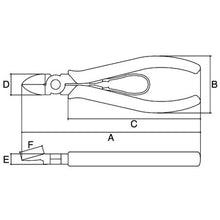 Load image into Gallery viewer, Light-Plastic Nippers  LPN-125S  THREE PEAKS
