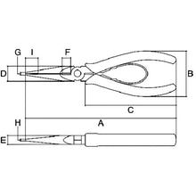 Load image into Gallery viewer, Light-Long Nose Pliers  LR-125S  THREE PEAKS
