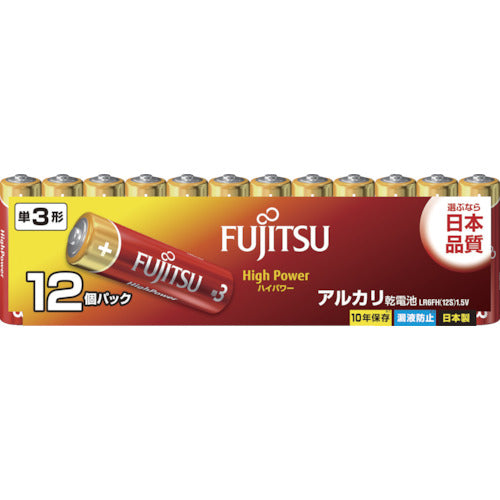 Alkaline Dry-cell Battery  LR6FH(12S)  FUJITSU