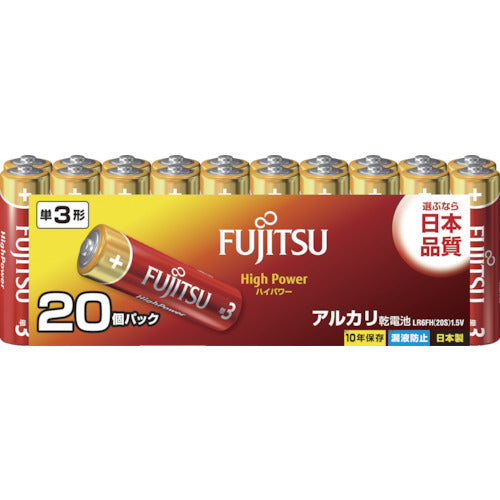 Alkaline Dry-cell Battery  LR6FH(20S)  FUJITSU