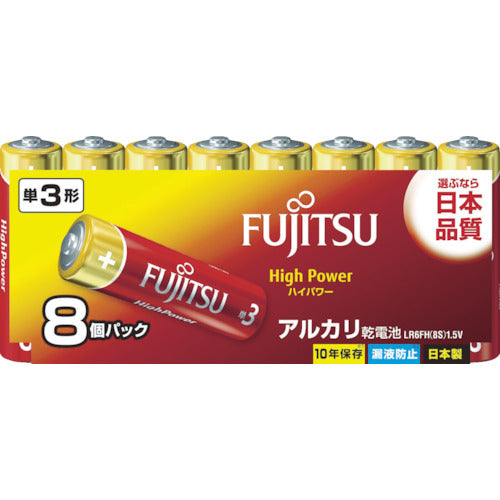 Alkaline Dry-cell Battery  LR6FH(8S)  FUJITSU