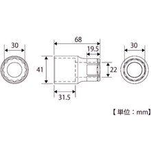 Load image into Gallery viewer, Curved Handle Torque Wrench  LSTS-30  TOP
