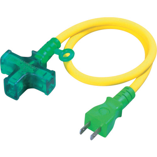 Short Tap Extension Cord  LT2-0.5S  NICHIDO