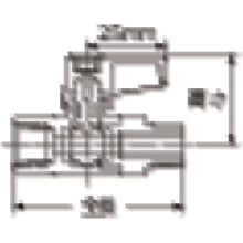 Load image into Gallery viewer, Ball Valve Free Ball Series  M1-06  ONDA MFG
