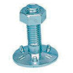 Load image into Gallery viewer, 3-spikes Bucket Bolt Nut  M10X45  HHH
