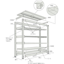 Load image into Gallery viewer, M2 type Medium/Light-Duty Boltless Shelving(Weight Capacity:200kg per Shelf)  M2-5544  TRUSCO
