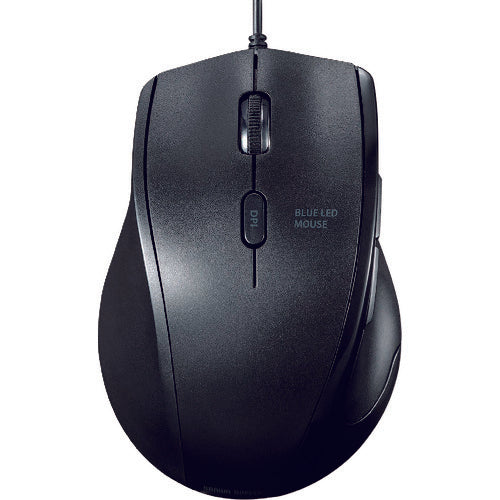 PC Mouse for Left Hand  MA-BL165BK  SANWA