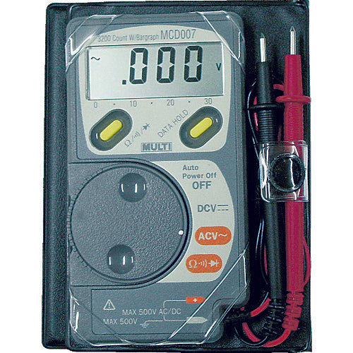 Pocket type Digital Multimeter  MCD-007  MULTI