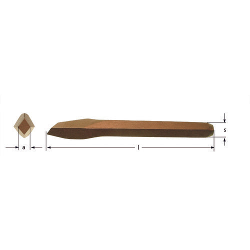 Diamond Point Chisel  AMSME0205B  AmpcoSwiss