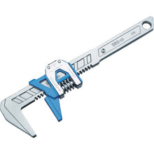 Load image into Gallery viewer, Aluminum Wide Motor Wrench Quick Adjusting  MFW280SA  SUPER TOOL
