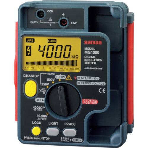 Digital Insulation Resistance Tester  MG1000  SANWA