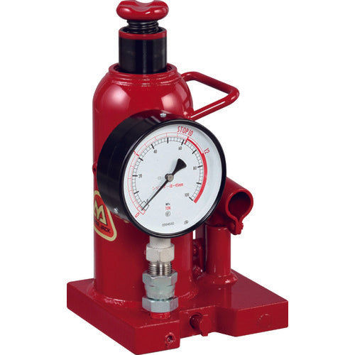 Jack with Pressure Gauge  MH-15P  MASADA