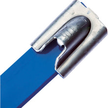 Load image into Gallery viewer, Full Coating Stainless Steel Cable Band  MLTFC4H-LP316BU  PANDUIT

