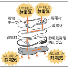 Load image into Gallery viewer, Anti-Static Protective Sneaker  MPN-305S-BK-24.5  MIDORI ANZEN

