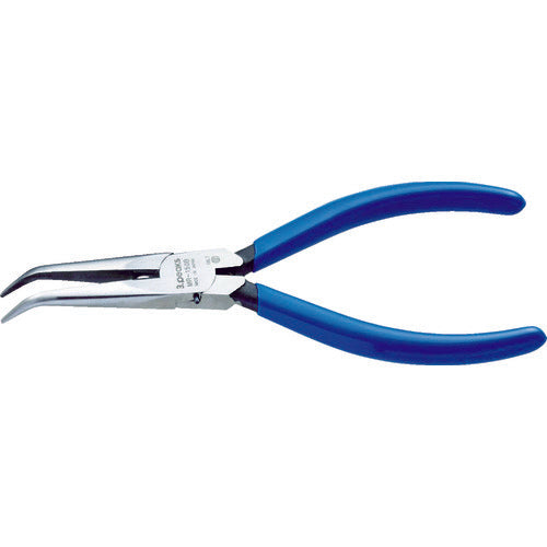 Bent Micro-Long Nose Pliers  MR-150B  THREE PEAKS