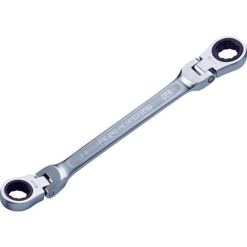 Double Flex Ratchet Box End Wrench  MR1A-1214F  KTC