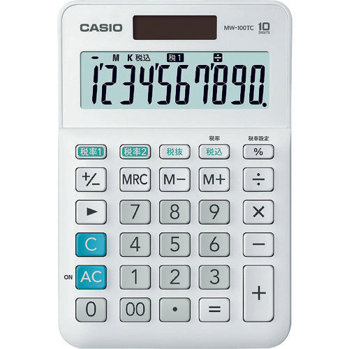 Calculator  MW-100TC-WE-N  CASIO