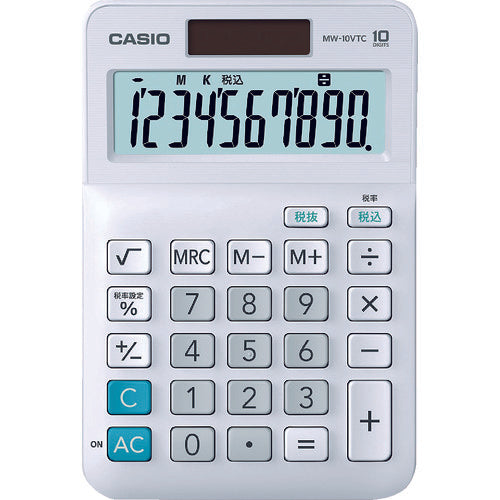 Calculator  MW-10VTC-N  CASIO