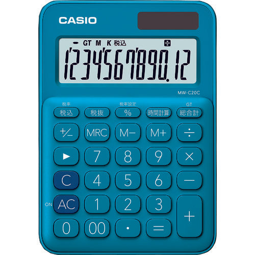 Calculator  MW-C20C-BU-N  CASIO