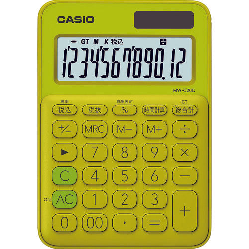 Calculator  MW-C20C-YG--N  CASIO