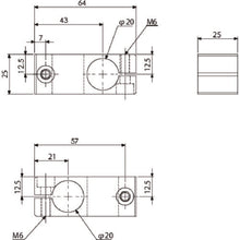 Load image into Gallery viewer, Cross Connector  N01861-206  eins
