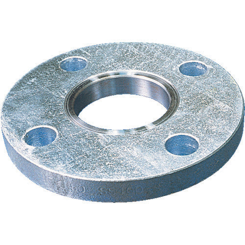 Galvanized Carbon Steel 10K Non-Gas Slip on Flat Face Flange  N10SOP-F-25A  Ishiguro