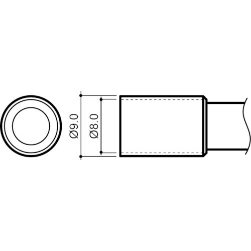 NOZZLE/2MM FOR FM-2029  N4-04  HAKKO