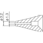 NOZZLE  N60-03  HAKKO