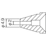 NOZZLE  N60-04  HAKKO