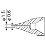 NOZZLE/0.6MM <SS TYPE>  N61-01  HAKKO