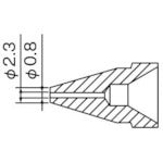 NOZZLE/0.8MM  N61-07  HAKKO